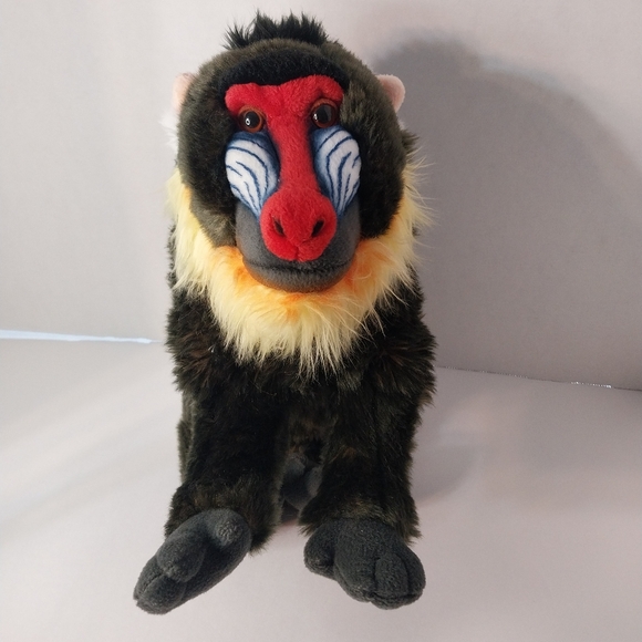 Rare HTF S.O.S Save Our Space Baboon Stuffed Animal Plush - Picture 1 of 11